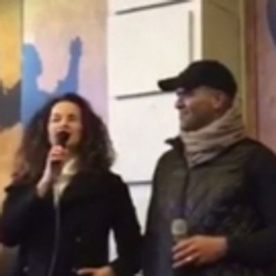 STAGE TUBE: Chris Jackson and Mandy Gonzalez Sing IN THE HEIGHTS at #Ham4Ham