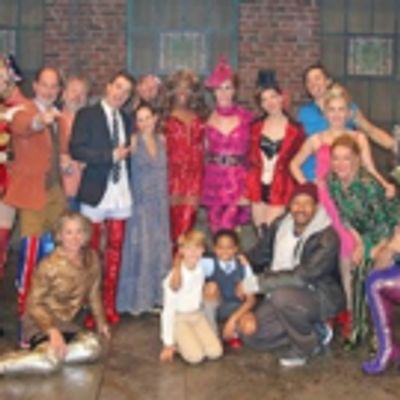 Photo Flash: AMERICAN IDOL Star Kara DioGuardi Visits Broadway&#039;s KINKY BOOTS