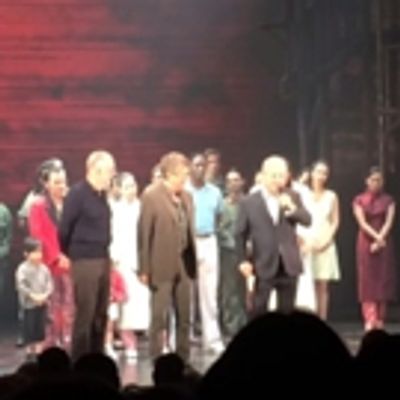 VIDEO: Mackintosh Announces 25th Anniversary Filmed for Fall Release and Hints at Upcoming Movie Adaptation at MISS SAIGON's Final Performance