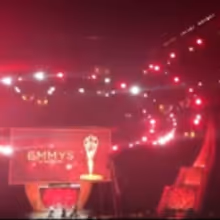 STAGE TUBE: the STRANGER THINGS Kids Kick Off the Emmy's with Uptown Funk