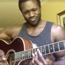 STAGE TUBE: Joshua Henry Showcases Guitar Talents with Acoustic Cover of 'Schuyler Sisters'
