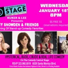 AMY SNOWDEN AND FRIENDS to Headline Comedy Central Stages This Week