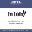 Local Playwright's POOR RELATIONS to Make KC Area Debut at OCTA