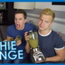 STAGE TUBE: NEWSIES' Chaz Wolcott Plays 'The Smoothie Challenge' with Tyler Mount