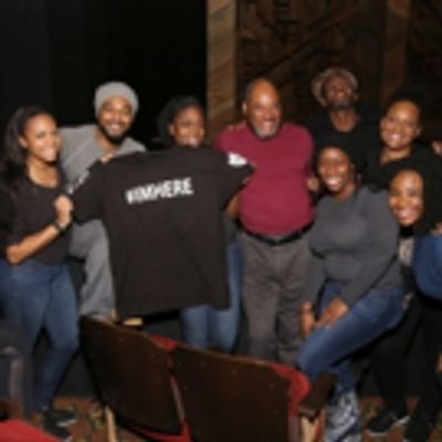 Photo Coverage: THE COLOR PURPLE Welcomes Kids from PAL