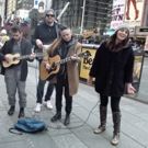 Sara Bareilles Hits Times Square with the WAITRESS Band in Tow