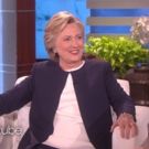 VIDEO: Hillary Clinton Reacts to Michelle Obama's Moving Speech & More on ELLEN