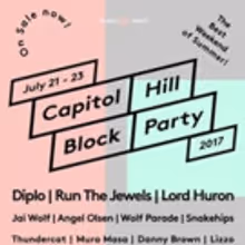 The Jewels Among Headliners for 2017 Capitol Hill Block Party
