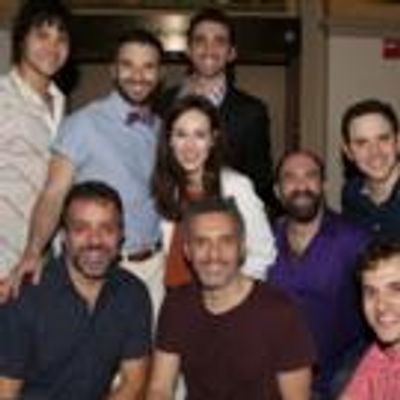 Photo Coverage: Encores! Wraps Up Final Show of 2015 Season- ZORBA! Cast Celebrates Closing Night