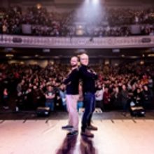 Photo Flash: Adam Savage and Michael Stevens Feed Audiences Across the Country with B