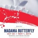 North Carolina Opera Kicks off the 2015/16 Season with MADAMA BUTTERFLY, 10/30 and…