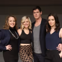Photo Coverage: AMERICAN PSYCHO Meets the Press - Benjamin Walker, Alice Ripley and More!