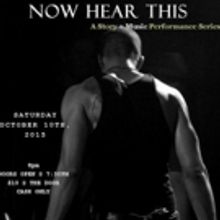 NOW HEAR THIS to Bring Short Stories and Original Music to Gold Lion Arts, 10/10