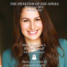 Snapchat with THE PHANTOM OF THE OPERA's Rachel Zatcoff Tomorrow!