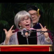 STAGE TUBE: Rita Moreno Breaks Into Rap During Berklee Commencement Ceremony