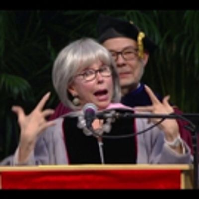 STAGE TUBE: Rita Moreno Breaks Into Rap During Berklee Commencement Ceremony