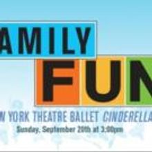 New York Theatre Ballet to Bring CINDERELLA to the Schimmel Center, 9/20