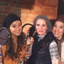 Exclusive Photo Coverage: The Leading Ladies of THE KING AND I Record Carols For A…