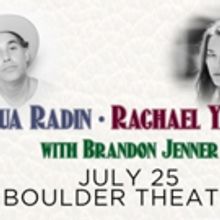 Coffee House Presents Joshua Radin and Rachael Yamagata at Boulder Theater