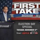 ESPN2 to Air FIRST TAKE Veteran's Day and Election Day Specials Next Week