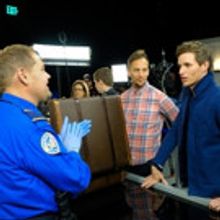 VIDEO: TSA Agent James Corden Questions Eddie Redmayne's 'Fantastic Beasts' Suitcase
