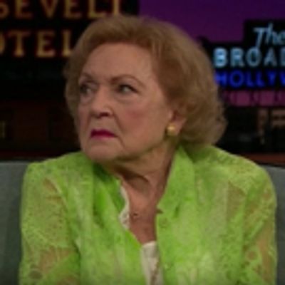 VIDEO: Betty White Shows Off Her Best Poker Face on LATE LATE SHOW