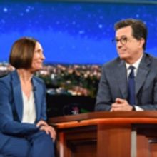 VIDEO: Laurie Metcalf Warms Up for Broadway with Tongue Twister Competition on LATE S