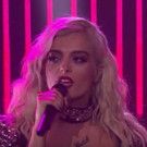 VIDEO: Bebe Rexha Performs 'No Broken Hearts' on LATE LATE SHOW