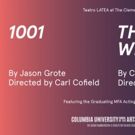 Columbia University's MFA Acting Class of 2017 to Present 1001 and THE LATE WEDDING