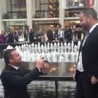 STAGE TUBE: 'Love Changes Everything' in Surprise Proposal on Lincoln Center Plaza Video