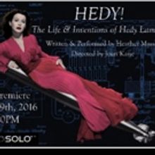 United Solo Theatre Festival Presents World Premiere of HEDY! THE LIFE AND INVENTIONS