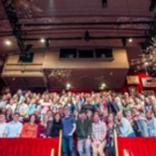 Photo: GREAT COMET's Lucas Steele Enjoys Visit from High School Chorus Teacher & Stud