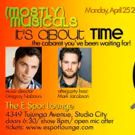 (mostly)musicals to Return to E Spot Lounge with IT'S ABOUT TIME This Month
