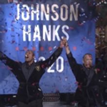 VIDEO: More Poise, Less Noise: Dwayne 'The Rock' Johnson and Tom Hanks Are on the 202