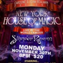 Cardone and Adam RealMan to Present THE NEW YORK HOUSE OF MAGIC, 11/30 at the…