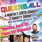 LGBTQ+ Comedy Variety Show QUEERBALL to Return to UCB Theatre