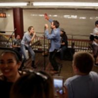 VIDEO: Miley Cyrus & Jimmy Fallon Stun NYC Subway Riders with Pop-Up Performance Video