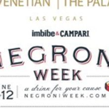 The Venetian & The Palazzo Partnering for Negroni Week, 6/6-12