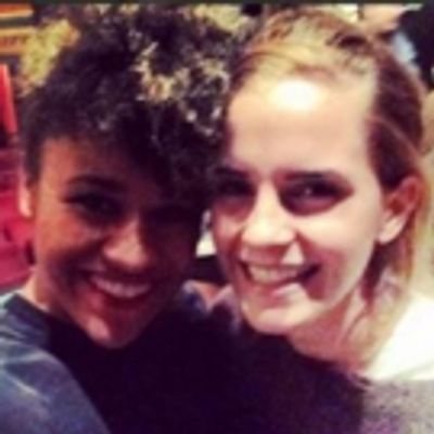 Photo Flash: Nathan Lane, Emma Watson, Usher, and More Pose on HAMILTON Stage