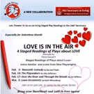 Theater To Go Celebrates Valentines Month with LOVE IS IN THE AIR