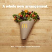 McDonald's Introduces a New Salad Blend Freshly Prepared Just for You 