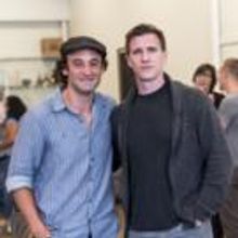 Photo Flash: Sneak Peek at Rehearsals of BENT at the Taper - Hugo Armstrong, Tom Berk