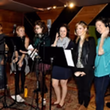 Exclusive Photo Coverage: HOLIDAY INN Cast Channels Their Holiday Spirit for Carols…