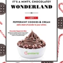 Pinkberry Introduces A New Holiday Flavor: Peppermint Cookies & Cream