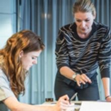 Photo Flash: In Rehearsal with Rose Leslie & Sara Stewart for CONTRACTIONS at the…