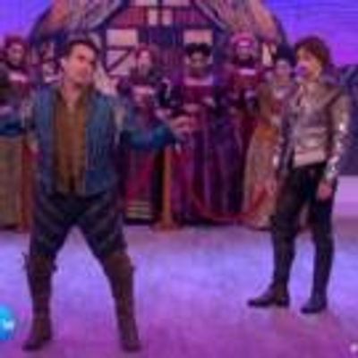 STAGE TUBE: SOMETHING ROTTEN!'s Brian d'Arcy James and Christian Borle Duel on THE VIEW