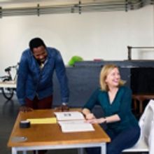 Photo Flash: In Rehearsal with Mary Beth Fisher and James Vincent Meredith for ROZ AN