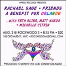 MPress Records Presents Rachael Sage + Friends, A Benefit For Orlando