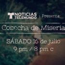 Telemundo to Present Documentary COSECHA DE MISERIA, 7/16