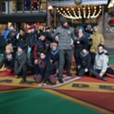 Photo Coverage: Casts of CATS, WAITRESS &amp; More Rehearse for the Macy's Thanksgiving Day Parade!